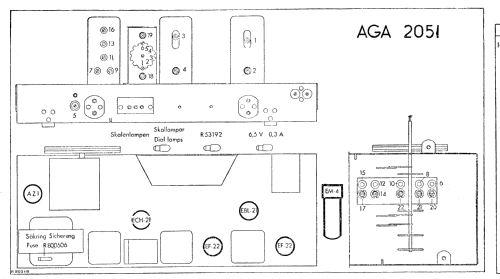 2051; AGA and Aga-Baltic (ID = 2467467) Radio