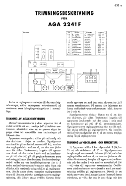 2241F; AGA and Aga-Baltic (ID = 2745685) Radio