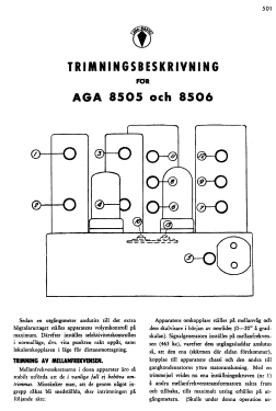 Lilla Orkester 8505; AGA and Aga-Baltic (ID = 2730370) Radio