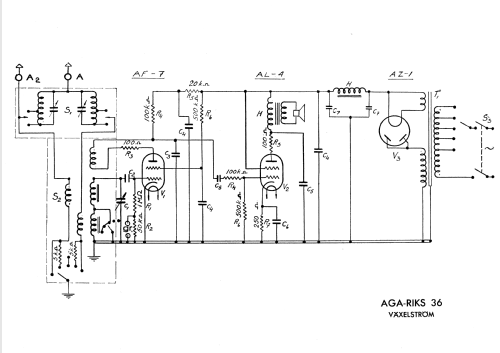 Riks 36; AGA and Aga-Baltic (ID = 200991) Radio