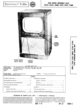 16T1; Air King Products Co (ID = 2832633) Television