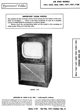 16T1; Air King Products Co (ID = 2832634) Television