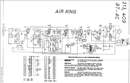 409 ; Air King Products Co (ID = 16648) Radio