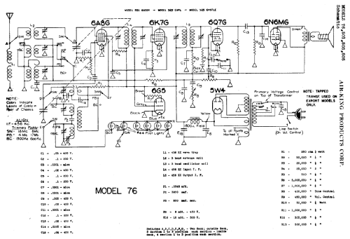 505 ; Air King Products Co (ID = 481419) Radio