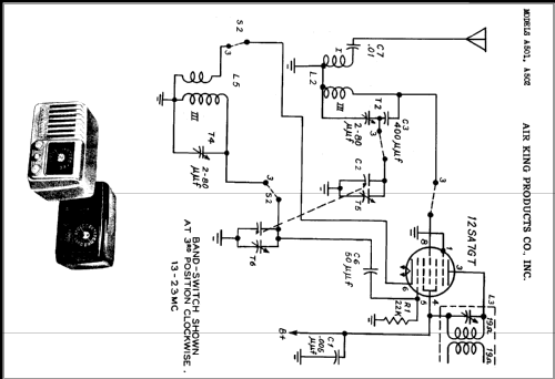 A-501 Ch= 465-4; Air King Products Co (ID = 372835) Radio