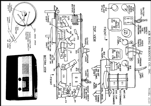 A-510 ; Air King Products Co (ID = 322539) Radio