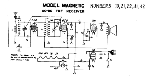 Magnetic 42 ; Air King Products Co (ID = 401000) Radio