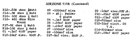 5052 Ch= 533R; Airzone 1931 Ltd.; (ID = 2091023) Radio