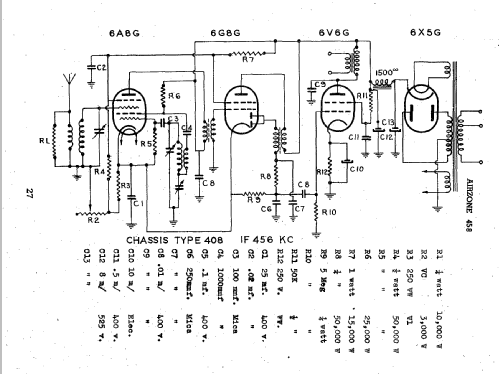 Cub 458 Ch= 408; Airzone 1931 Ltd.; (ID = 1345198) Radio