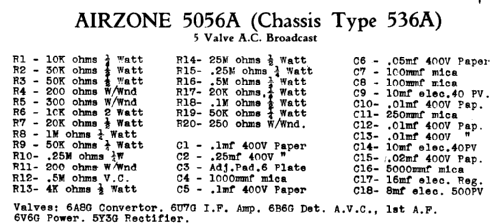 Symphony Leader 5056A Ch= 536A; Airzone 1931 Ltd.; (ID = 1611409) Radio