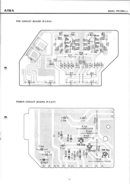 Stereo-Center TPR-3001 C, H; Aiwa Co. Ltd.; Tokyo (ID = 2895446) Radio