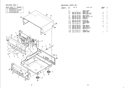 Stereo Integrated Amplifier XA-950; Aiwa Co. Ltd.; Tokyo (ID = 1341901) Ampl/Mixer