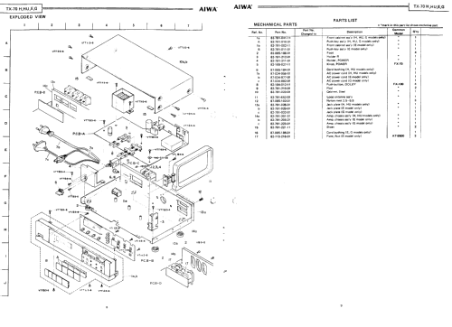 Stereo Tuner TX-70E; Aiwa Co. Ltd.; Tokyo (ID = 2485136) Radio