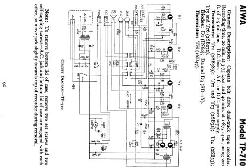 TP-710; Aiwa Co. Ltd.; Tokyo (ID = 810104) R-Player