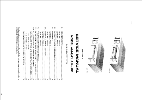 AM-U61; Akai Electric Co., (ID = 2496044) Ampl/Mixer