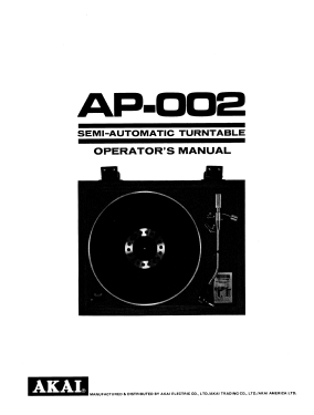 AP-002 ; Akai Electric Co., (ID = 2715142) R-Player