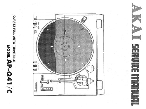 AP-Q41C; Akai Electric Co., (ID = 2497189) R-Player