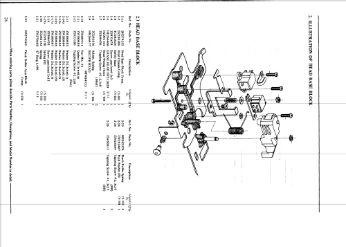 CS-702DII; Akai Electric Co., (ID = 2529930) Ton-Bild