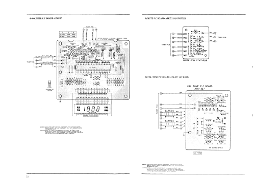 FM AM Stereo Tuner AT-K33; Akai Electric Co., (ID = 2499020) Radio