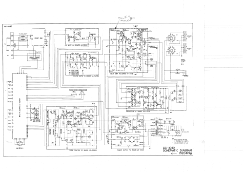 Stereo Receiver AA-1040; Akai Electric Co., (ID = 2489747) Radio