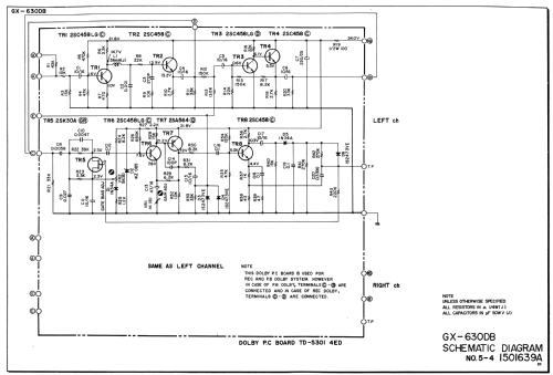 Stereo Tape Deck GX-630 DB; Akai Electric Co., (ID = 1632555) Reg-Riprod