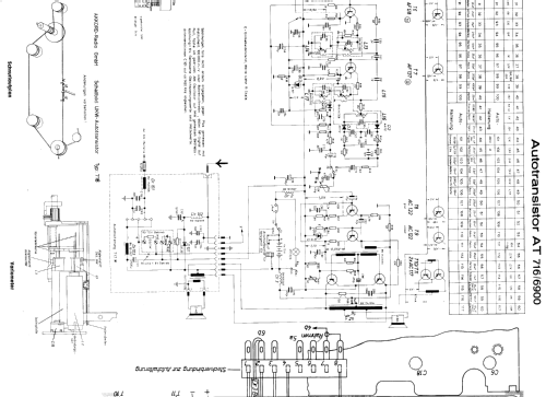 Autotransistor 716 AT-716/6900; Akkord-Radio + (ID = 105341) Radio