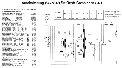 Combiphon 840; Akkord-Radio + (ID = 1012029) Radio