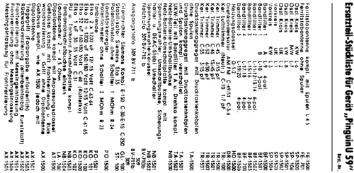 Pinguin U59d; Akkord-Radio + (ID = 377599) Radio