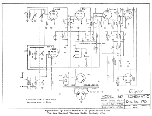 Pacific Trans Tasman 617; Akrad Radio (ID = 2944982) Radio