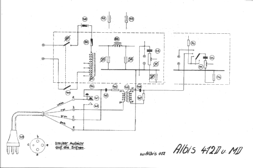 412MD; Albis, Albiswerke AG (ID = 16141) Radio