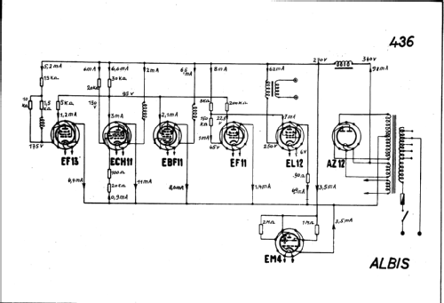 436; Albis, Albiswerke AG (ID = 16317) Radio