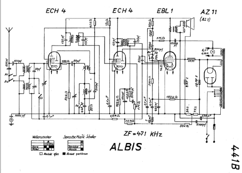 441B; Albis, Albiswerke AG (ID = 16321) Radio