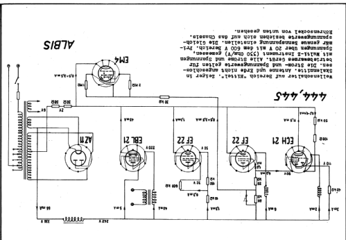 444; Albis, Albiswerke AG (ID = 16344) Radio