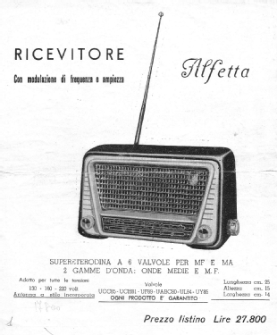 Alfetta ; Alfa Radio; Genova (ID = 2737230) Radio