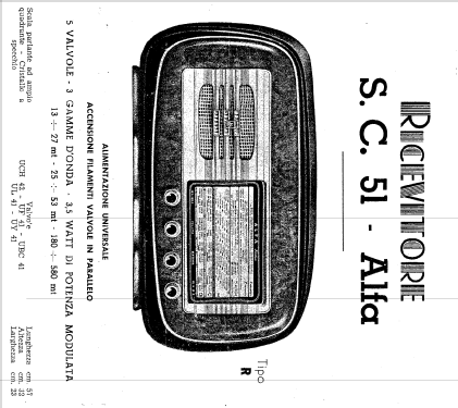 SC51-R; Alfa Radio; Genova (ID = 325101) Radio