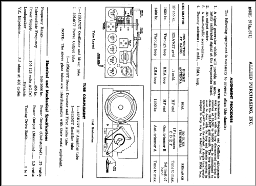 571A ; Ambassador Allied (ID = 373820) Radio