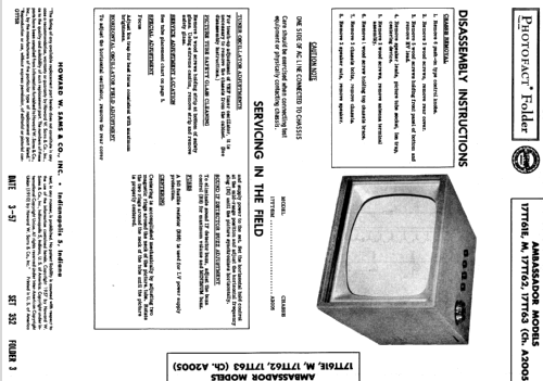 Ambassador 17TT61M Ch= A2005; Ambassador Allied (ID = 1862701) Television