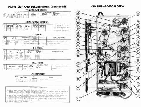 554-1-61A ; Aria brand, Allied (ID = 436907) Radio