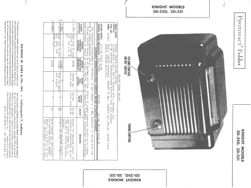 5D-250 ; Allied Radio Corp. (ID = 1481932) Radio