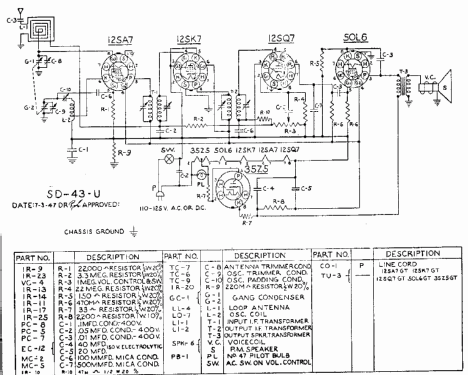 5D-250 ; Allied Radio Corp. (ID = 261537) Radio