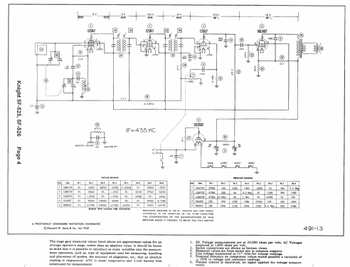 5F-525 ; Allied Radio Corp. (ID = 1462636) Radio