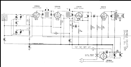 5H-570 Ch= YHU; Allied Radio Corp. (ID = 220867) Radio