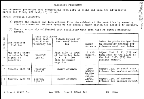 5H-570 Ch= YHU; Allied Radio Corp. (ID = 220868) Radio