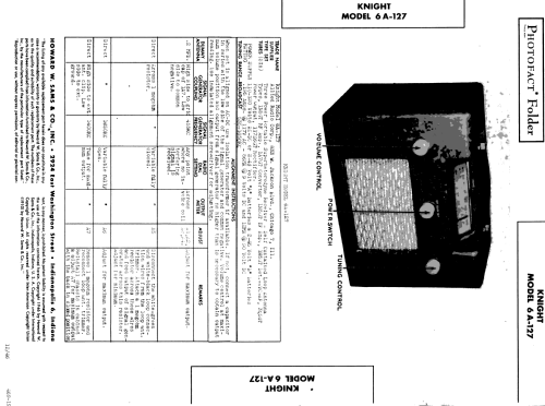 6A-127 ; Allied Radio Corp. (ID = 510846) Radio