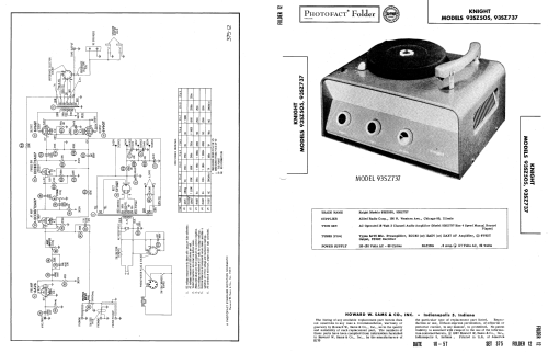 Knight 93SZ505; Allied Radio Corp. (ID = 1158280) Ampl/Mixer