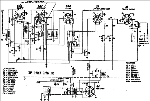 A-9781 Ch= B-6; Allied Radio Corp. (ID = 271269) Radio