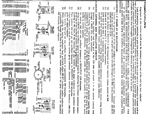 A 9826 Ch= 60 B; Allied Radio Corp. (ID = 267415) Radio