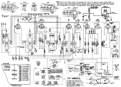 A 9833 Ch= 66 BE; Allied Radio Corp. (ID = 272060) Radio