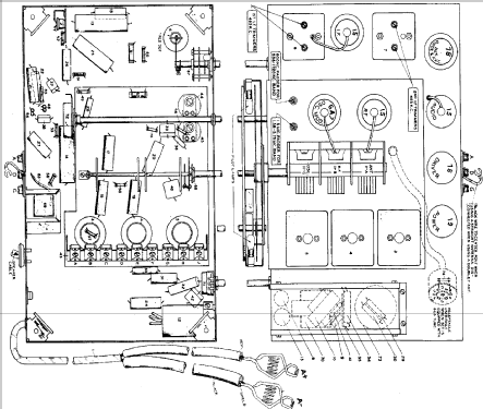 A 9833 Ch= 66 BE; Allied Radio Corp. (ID = 272061) Radio