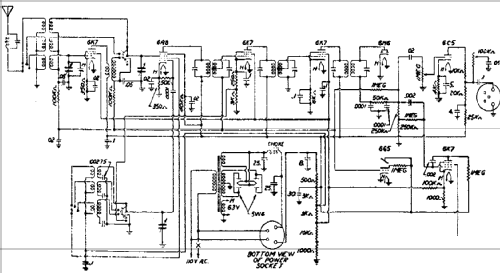 A 9856 Ch= AM-8; Allied Radio Corp. (ID = 271846) Radio